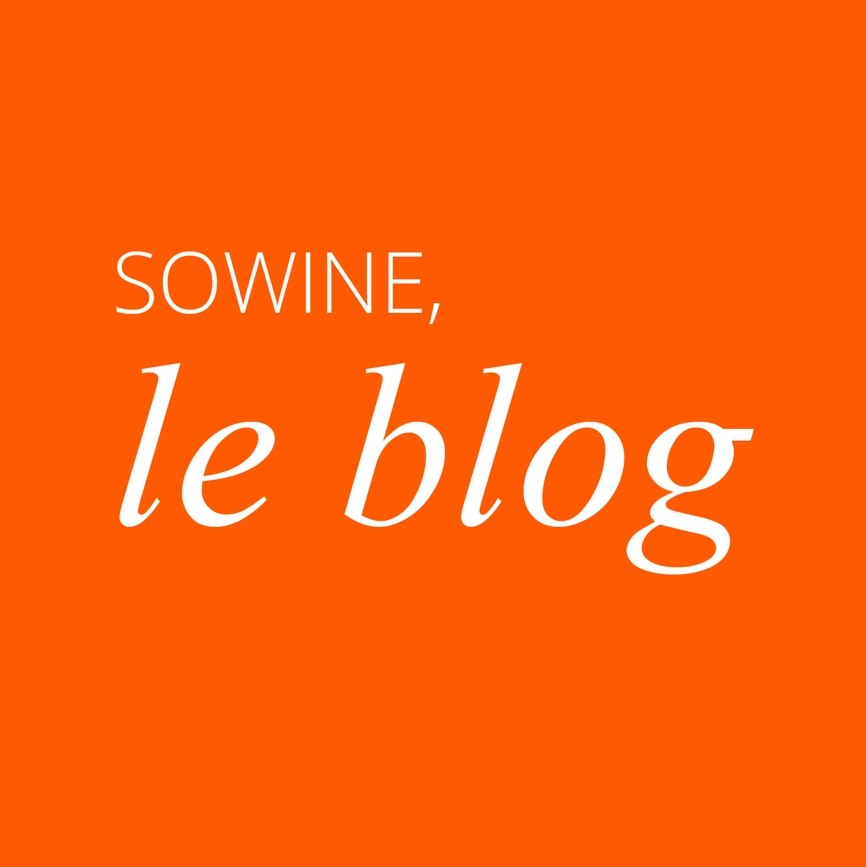 SOWINE Blog